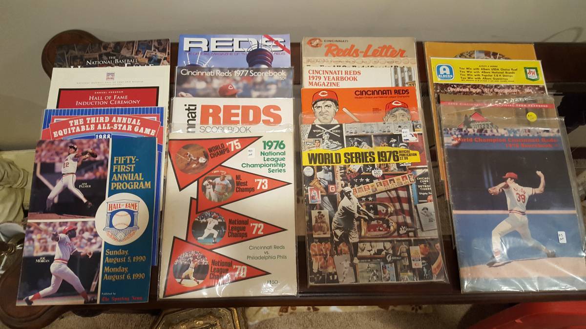 Cincinnati Reds Collection, Game Used, Autographs, Jerseys, More! Can Pick Up!