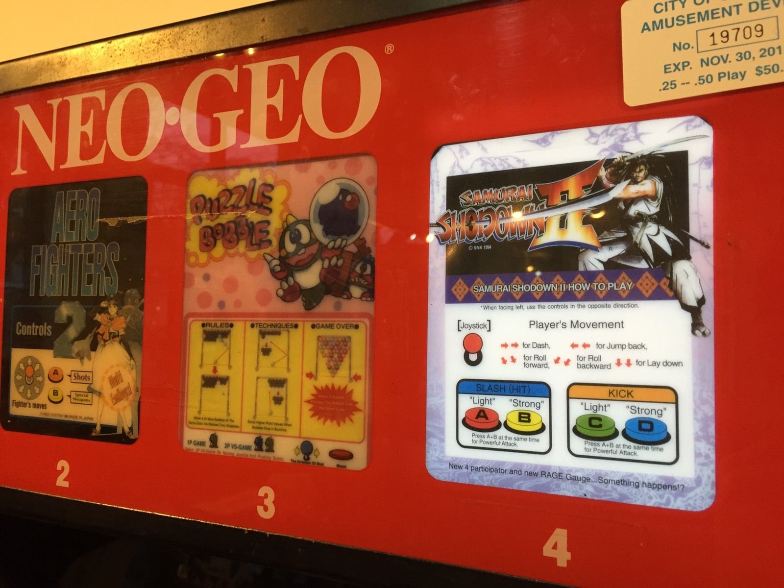 4 Neo Geo Mini Arcade Marquees Of Your Choosing