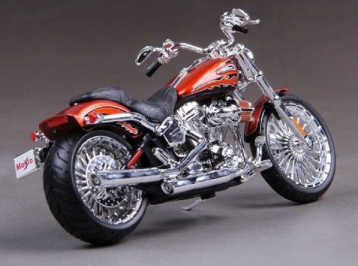 Maisto 1:12 32327 Harley Davidson 2014 CVO BREAKOUT MOTORCYCLE BIKE Model NEW