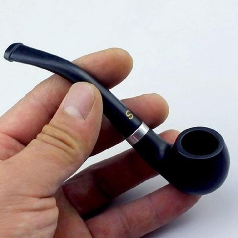 Smoking Pipe New Durable Tobacco Vintage Wooden Pipes Cigar Cigarette Black New