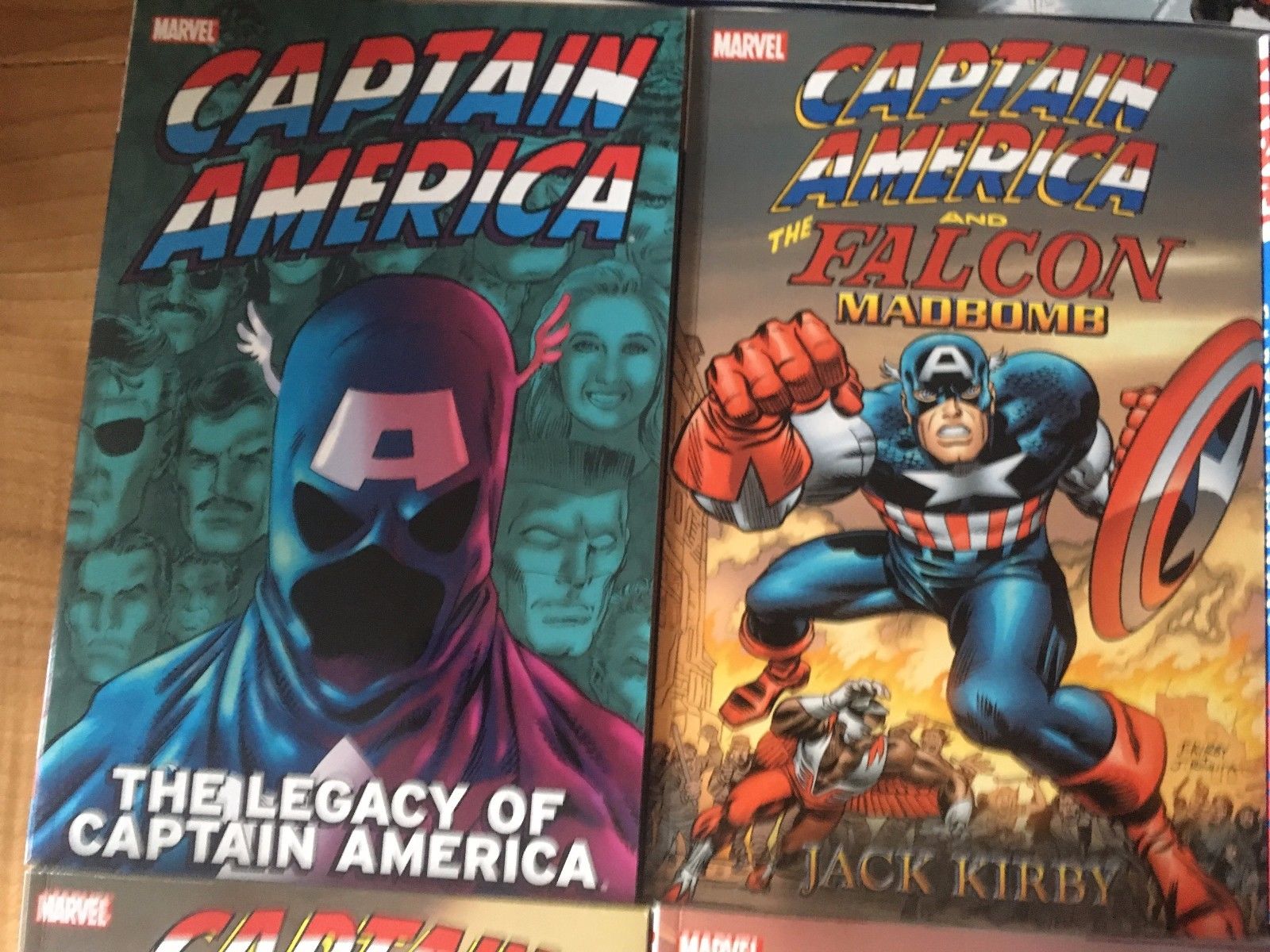 Captain America TPB lot of 8 books Marvel Comics Graphic Novel lot Capt & Falcon