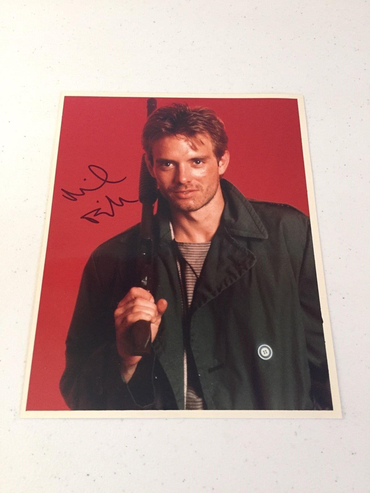 Michael Biehn Terminator Autographed 8x10 Photo Picture with COA