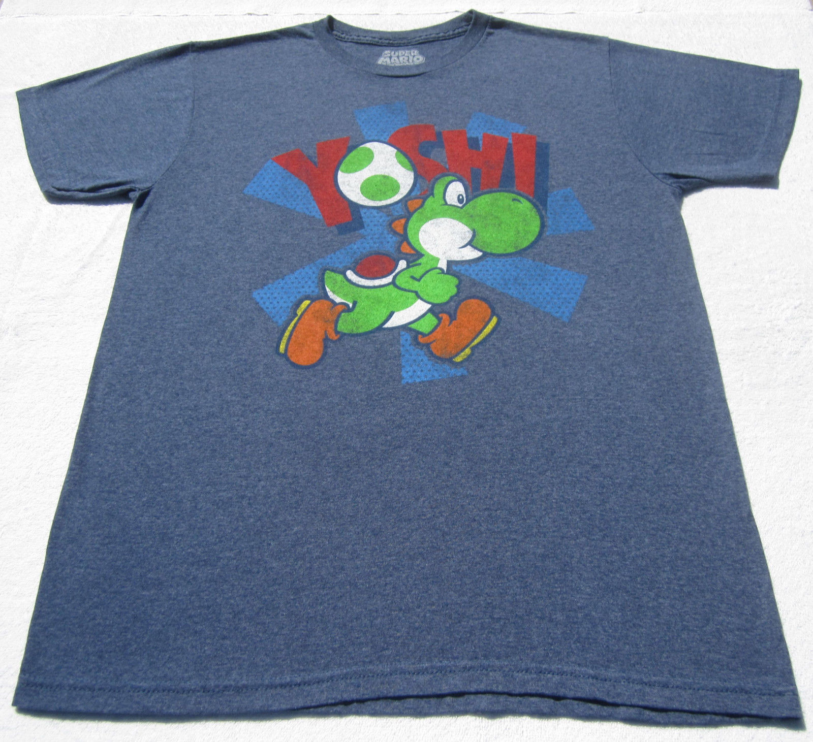 YOSHI super mario LARGE T-SHIRT nintendo