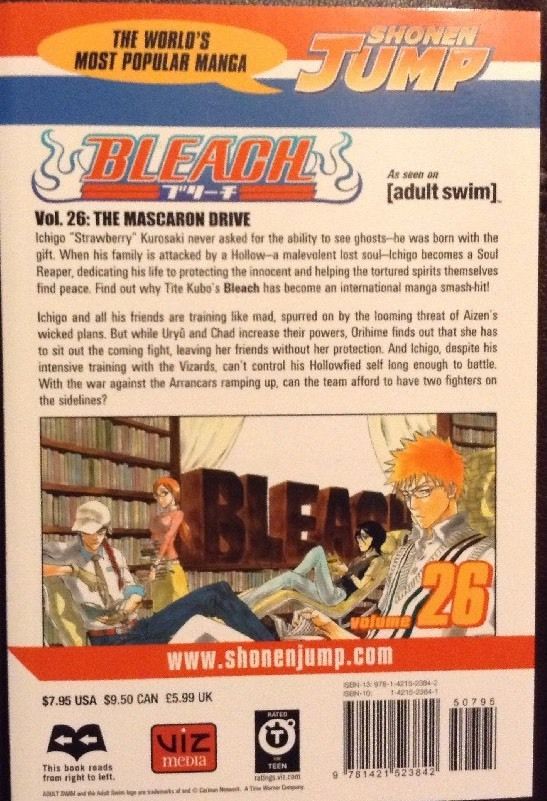 Bleach Vol. 26 Manga NEW