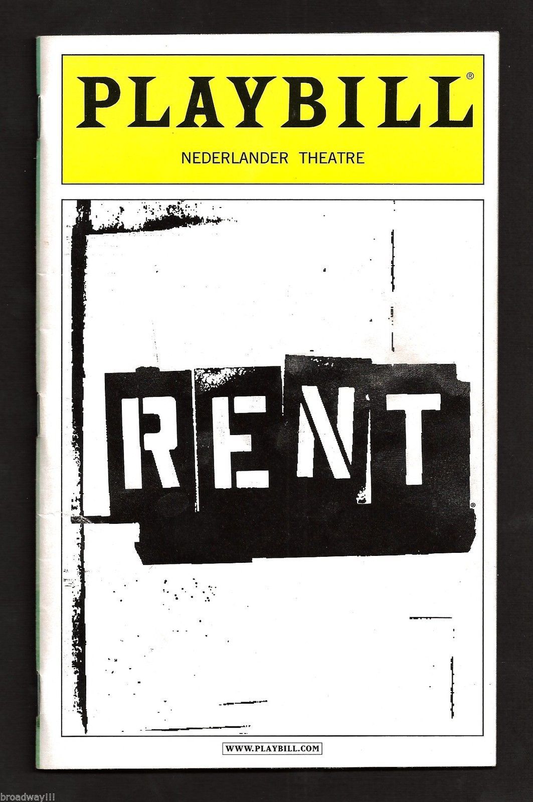 Karen Olivo "RENT" Manley Pope / Kendra Kassenbaum 2001 Broadway Playbill