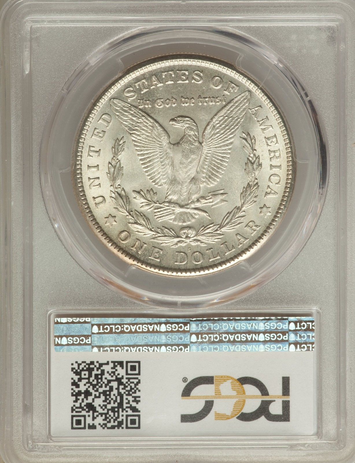 1921-S US Morgan Silver Dollar $1 - PCGS MS65