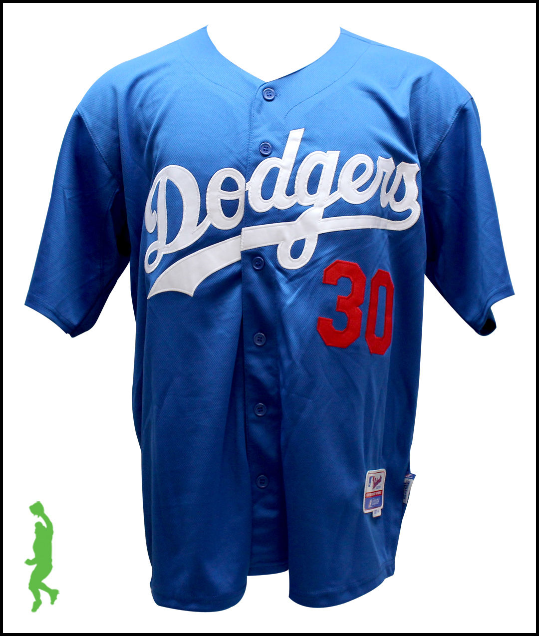 DAVE ROBERTS AUTOGRAPHED SIGNED LOS ANGELES DODGERS BASEBALL JERSEY JSA COA