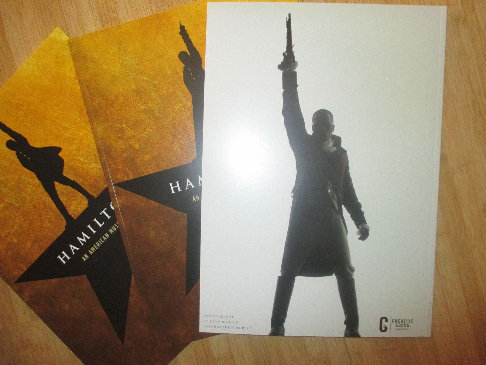 NEW Hamilton Broadway Musical OFFICIAL PROGRAM BOOK FAST SHIP ORIGINAL OBC CAST