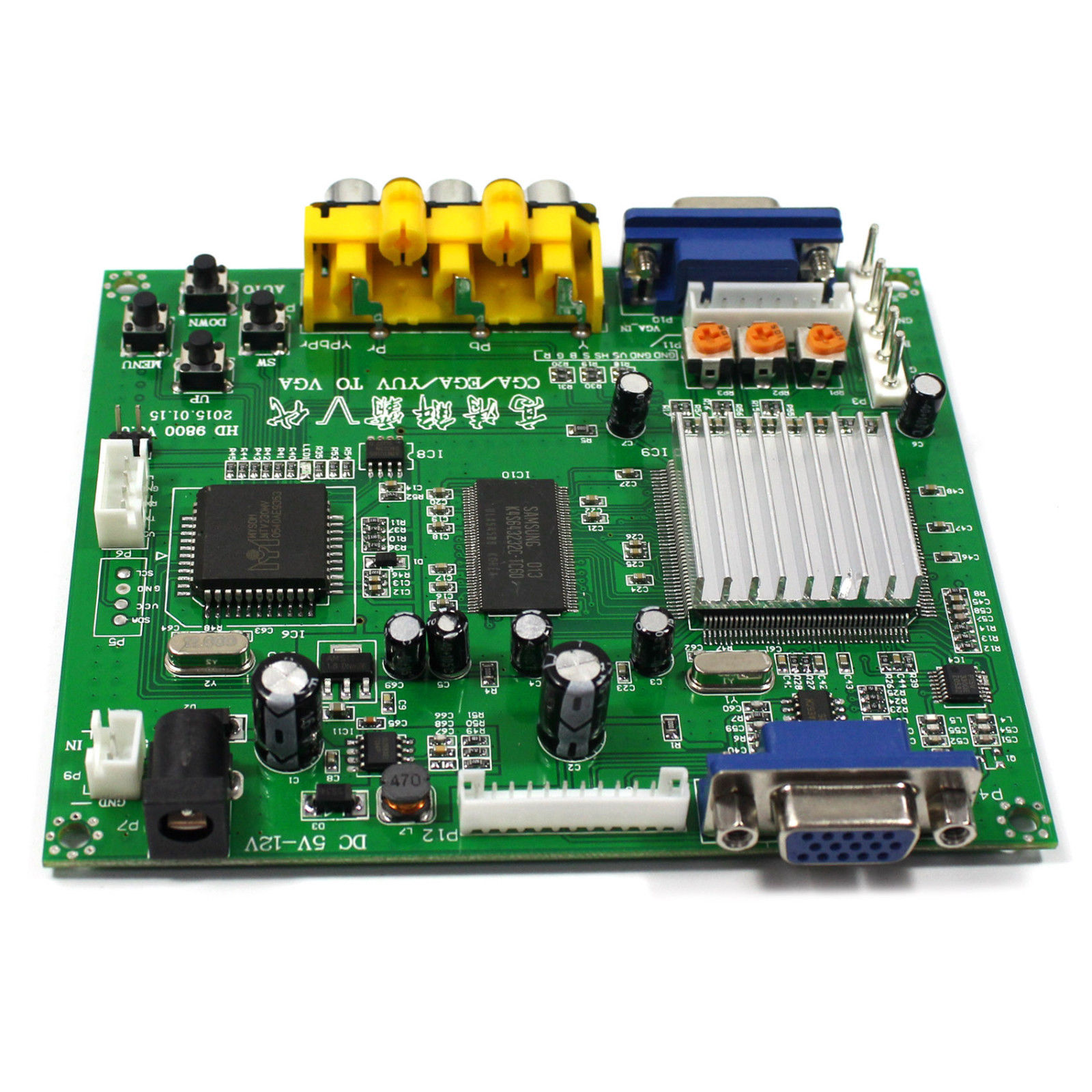 NEW Arcade Game RGB CGA EGA YUV to VGA HD Video Converter Board HD9800 GBS8200