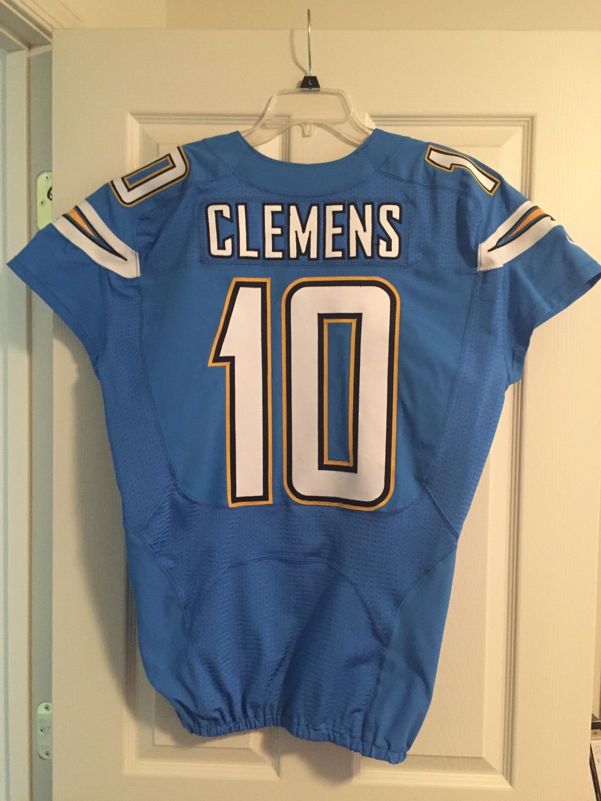 Game Worn Kellen Clements Game Worn San Diego Chargers Jersey