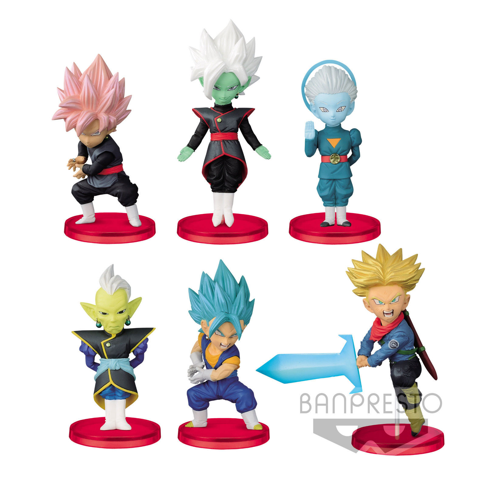 Banpresto Dragonball Super WCF World Collectable figure Vol.7 Full Set of 6