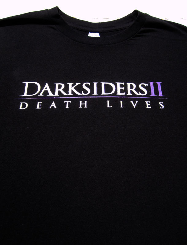 DARKSIDERS II death lives E3 2012 promo XL T-SHIRT