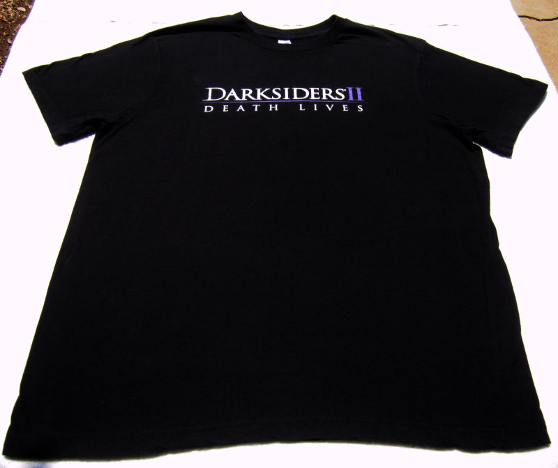 DARKSIDERS II death lives E3 2012 promo XL T-SHIRT