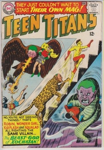 Teen Titans #1 VG/F (Jan-Feb 1966, DC)