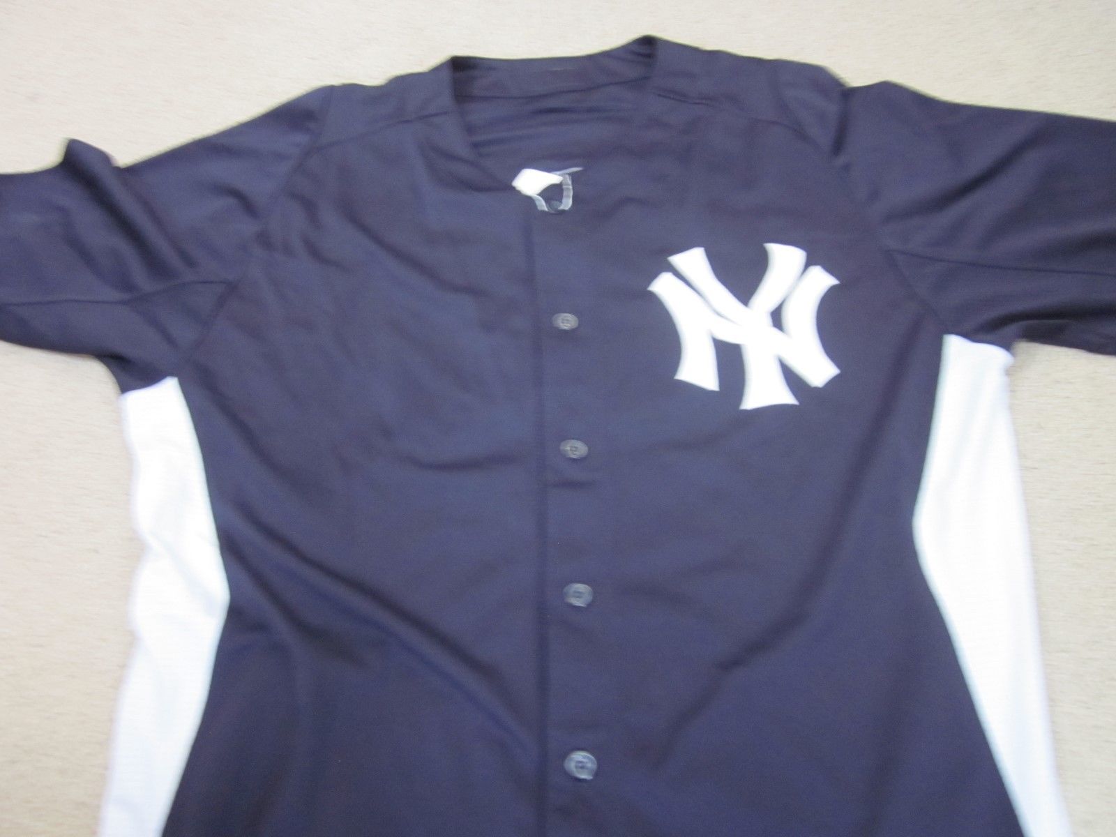 #91 NY Yankees Game Used 2013 Spring Training Jersey Steiner