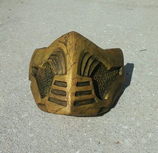 NEW MKX HANDMADE Mortal Kombat X Inspired mask costume cosplay Scorpion Theme