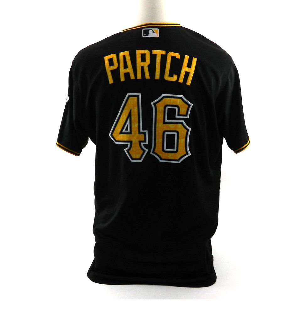 2016 Pittsburgh Pirates Curtis Partch #46 Spring Training Game Issued Jersey 003