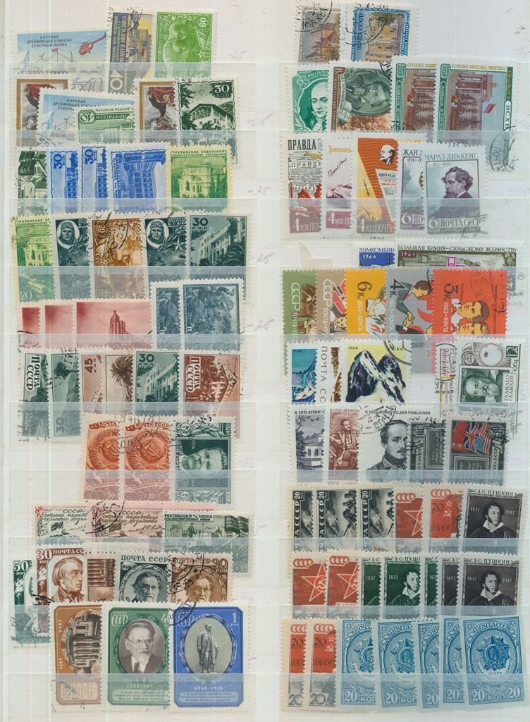 RUSSIA Large OLD/Modern Mint&Used Collection(Apprx 3000)R165