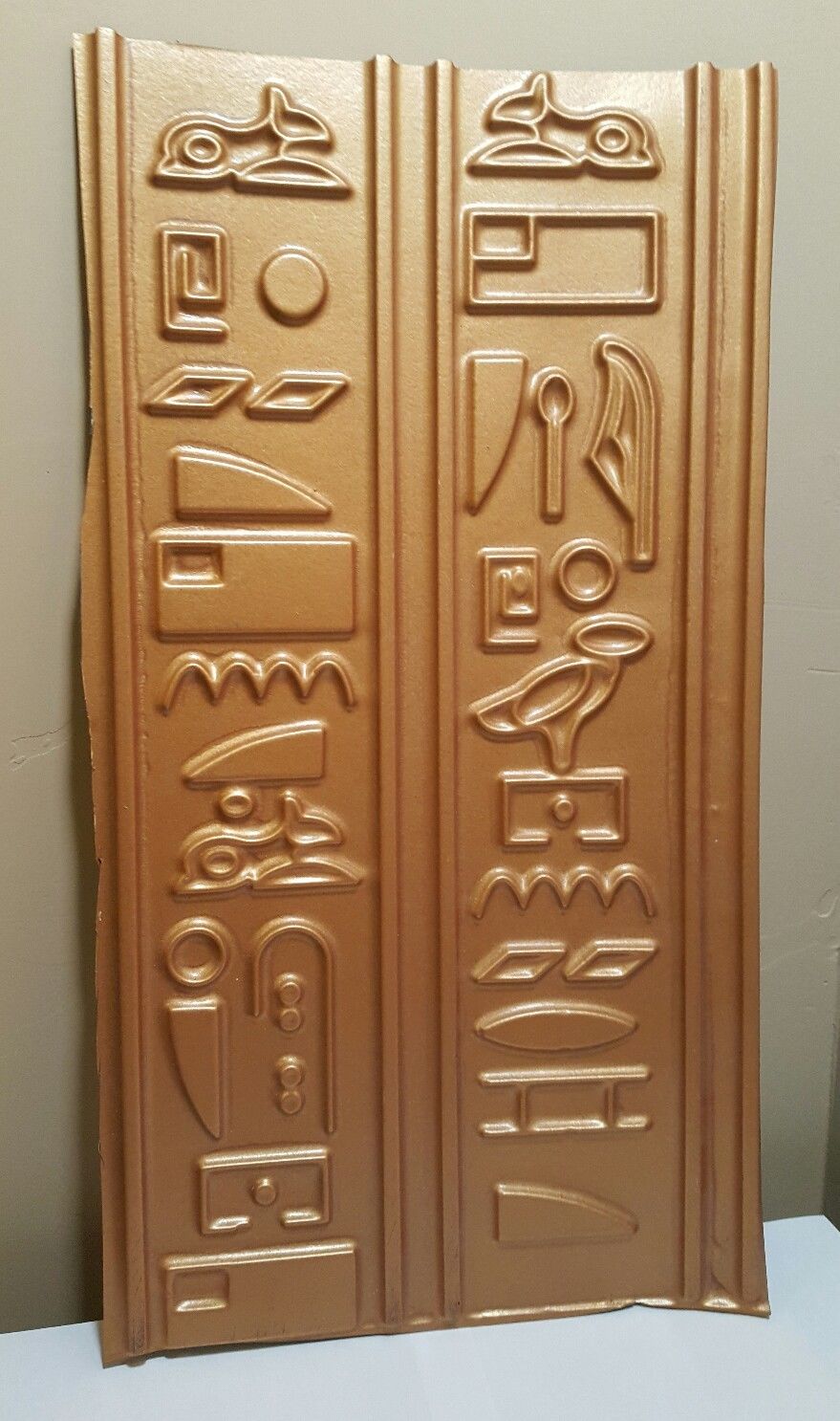 stargate SG-1 prop jaffa heiroglyph wall panel