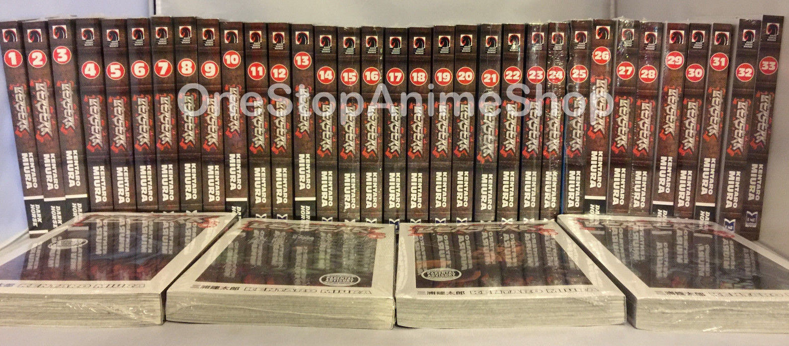 Berserk ( Vol. 1-37 ) English Manga Graphic Novel Set Brand NEW Lot complete