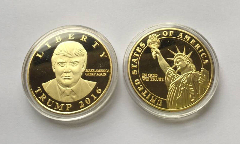 US President Donald Trump Eagle Commemorative Coin Collection Gfit #3 usa