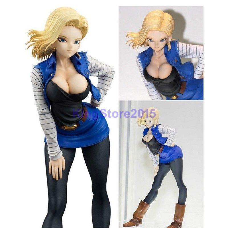 Anime Dragon Ball Z Dragon Ball Gals DBZ Android No.18 PVC Figure New No Box