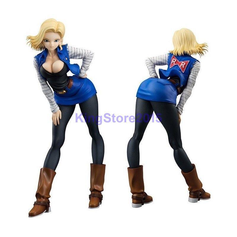 Anime Dragon Ball Z Dragon Ball Gals DBZ Android No.18 PVC Figure New No Box