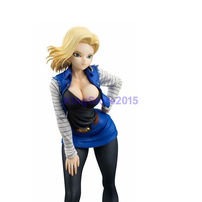 Anime Dragon Ball Z Dragon Ball Gals DBZ Android No.18 PVC Figure New No Box