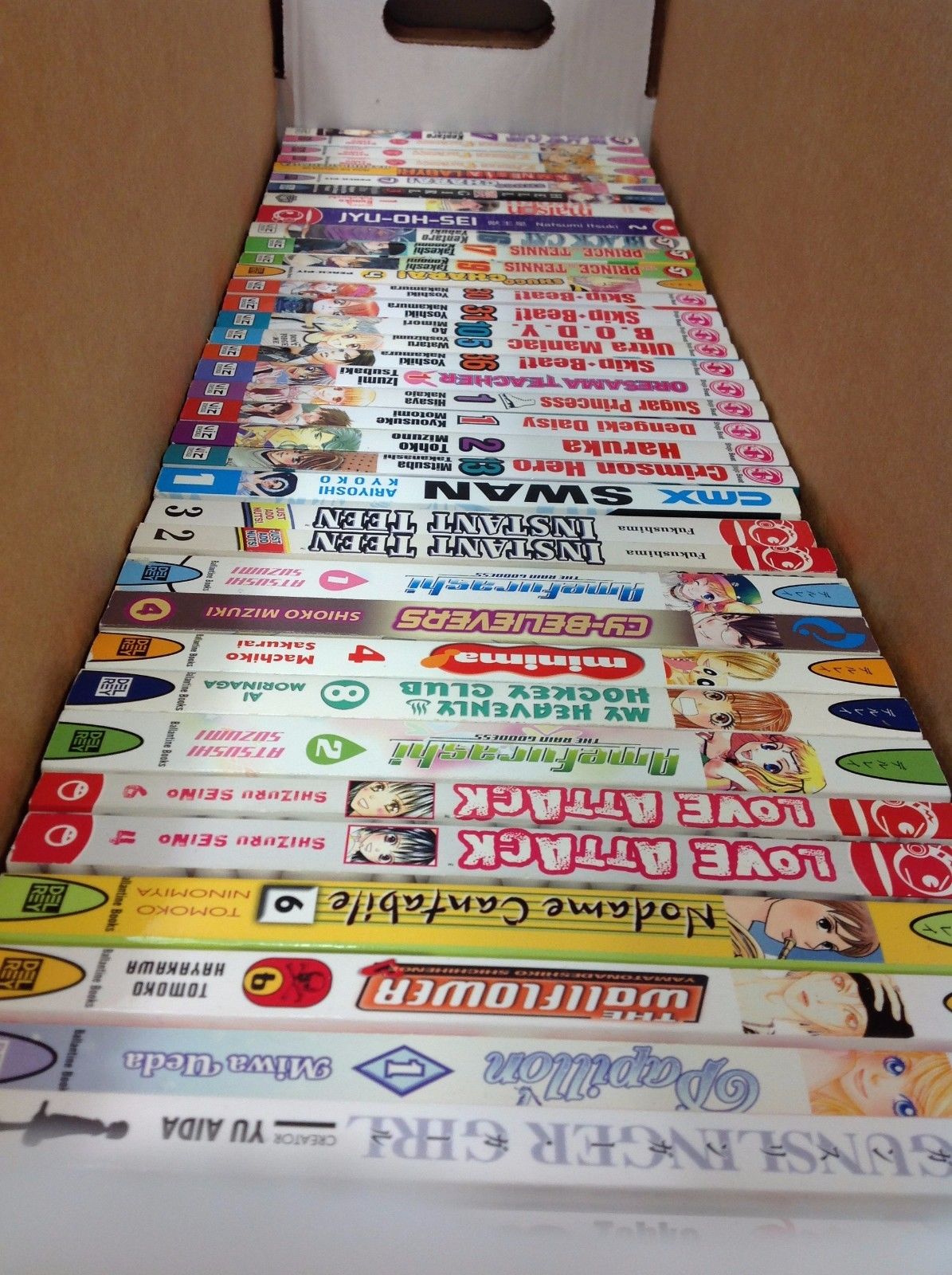 HUGE Lot of 84 Random Manga Graphic Novels