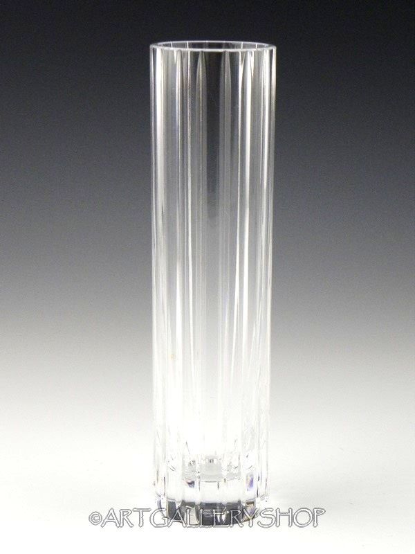 Baccarat France Crystal Art Glass 6-3/4" HARMONIE FLOWER BUD VASE Mint