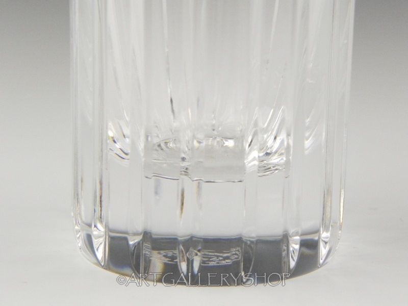 Baccarat France Crystal Art Glass 6-3/4" HARMONIE FLOWER BUD VASE Mint