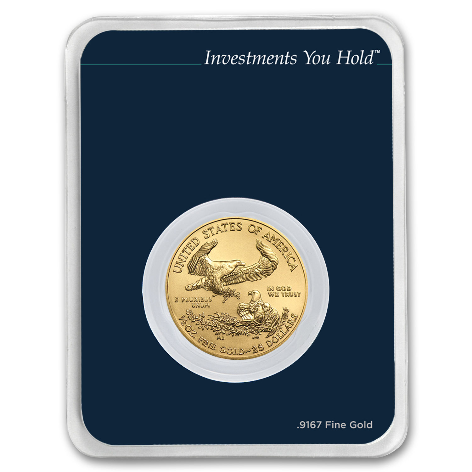 2017 1/2 oz Gold American Eagle (MintDirect® Single) - SKU #102271