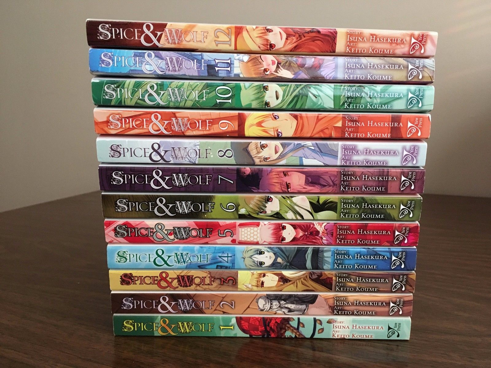 Spice and Wolf Manga Lot Volumes 1-12 - English Yen Press - Hasekura & Koume