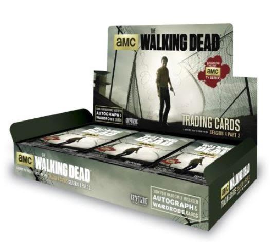 Cryptozoic The Walking Dead Season 4 Part 2 Trading Cards Hobby Box~New Sealed