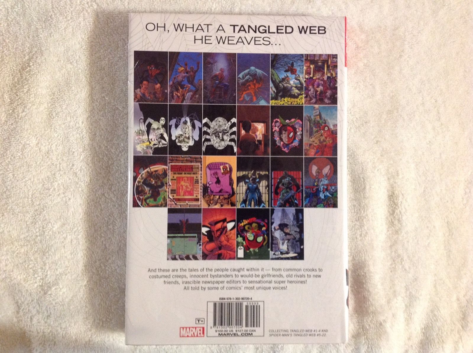 Spider-Man's Tangled Web Omnibus DM Variant Cover New Sealed