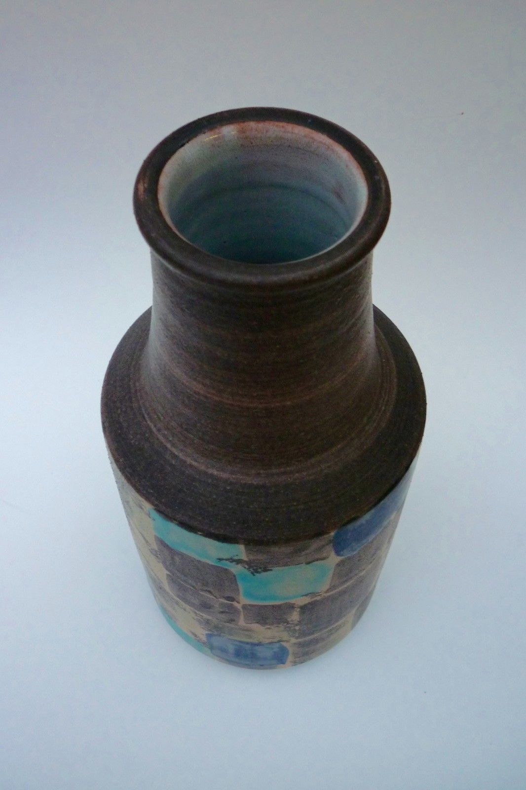 Vintage ALVINO BAGNI For Anthropologie Modernist Pottery Vase