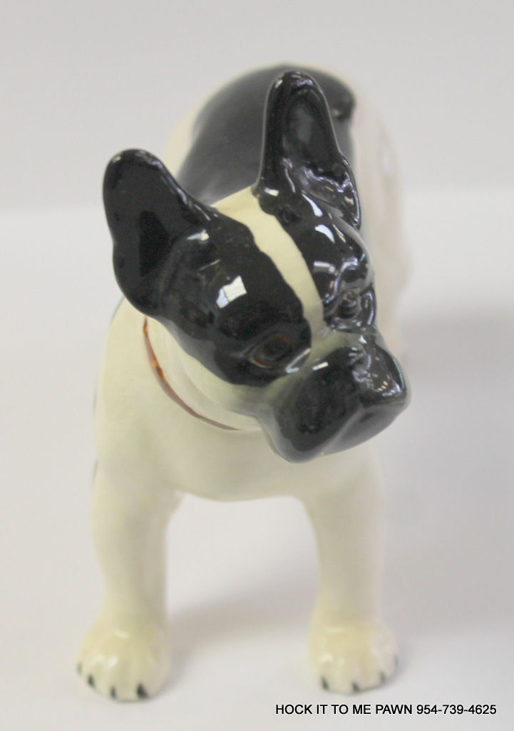 Vintage 1970s TMK-5 Boston Terrier dog by Goebel