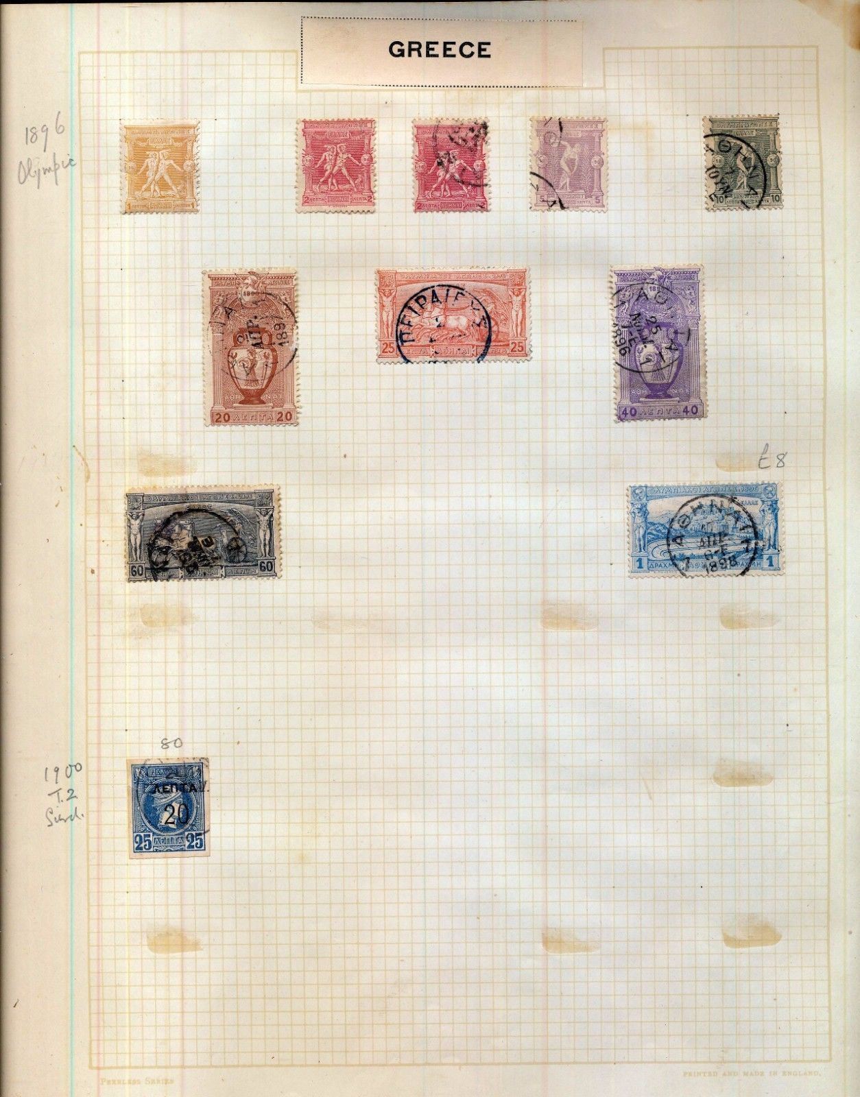 GREECE 1896/1939 Mint&Used Collection(Approx 180+ Items) OV2808