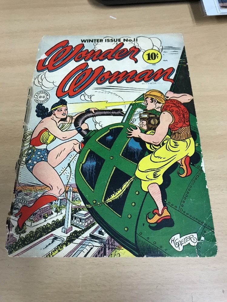 ORIGINAL WONDER EOMAN #11 Golden AGE FRONT COVER ONLY AWESOME SEE THE PICS!!!