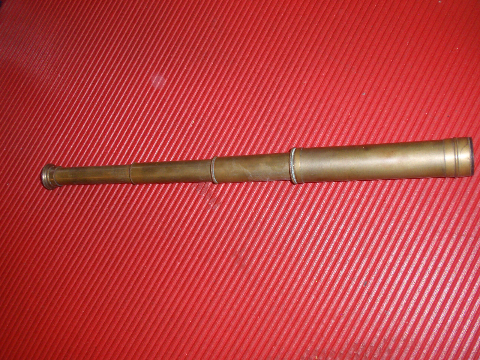 ANTIQUE BRASS TELESCOPE MARITIME/NAUTICAL 16 3/4"