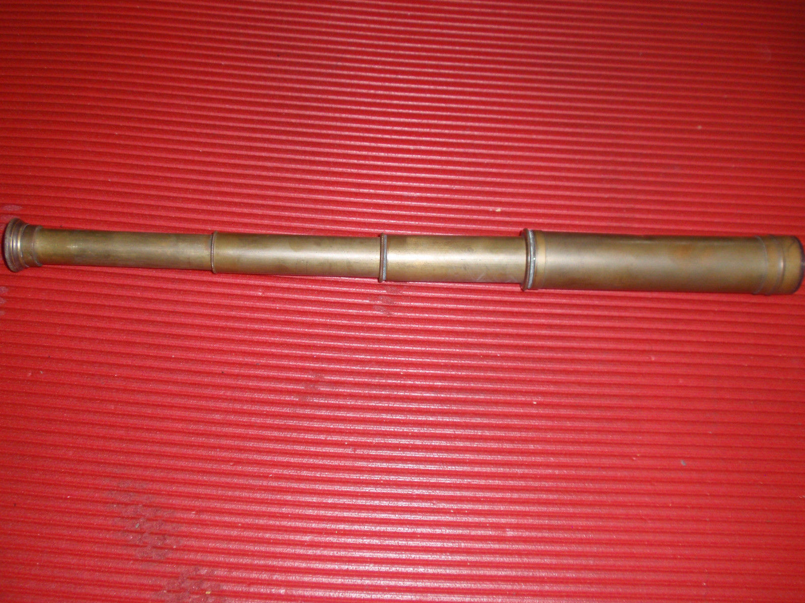 ANTIQUE BRASS TELESCOPE MARITIME/NAUTICAL 16 3/4"