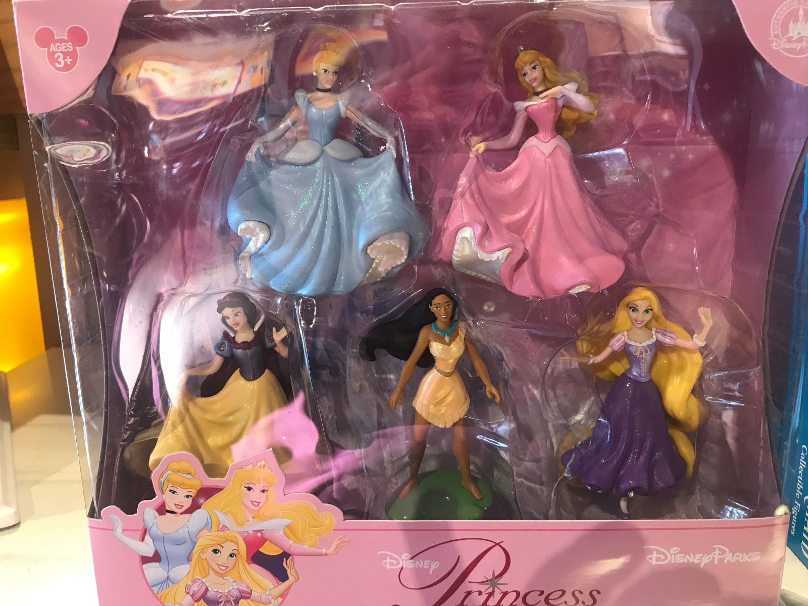 Walt Disney World Parks Exclusive Figure Set Disney Princess Figurine New