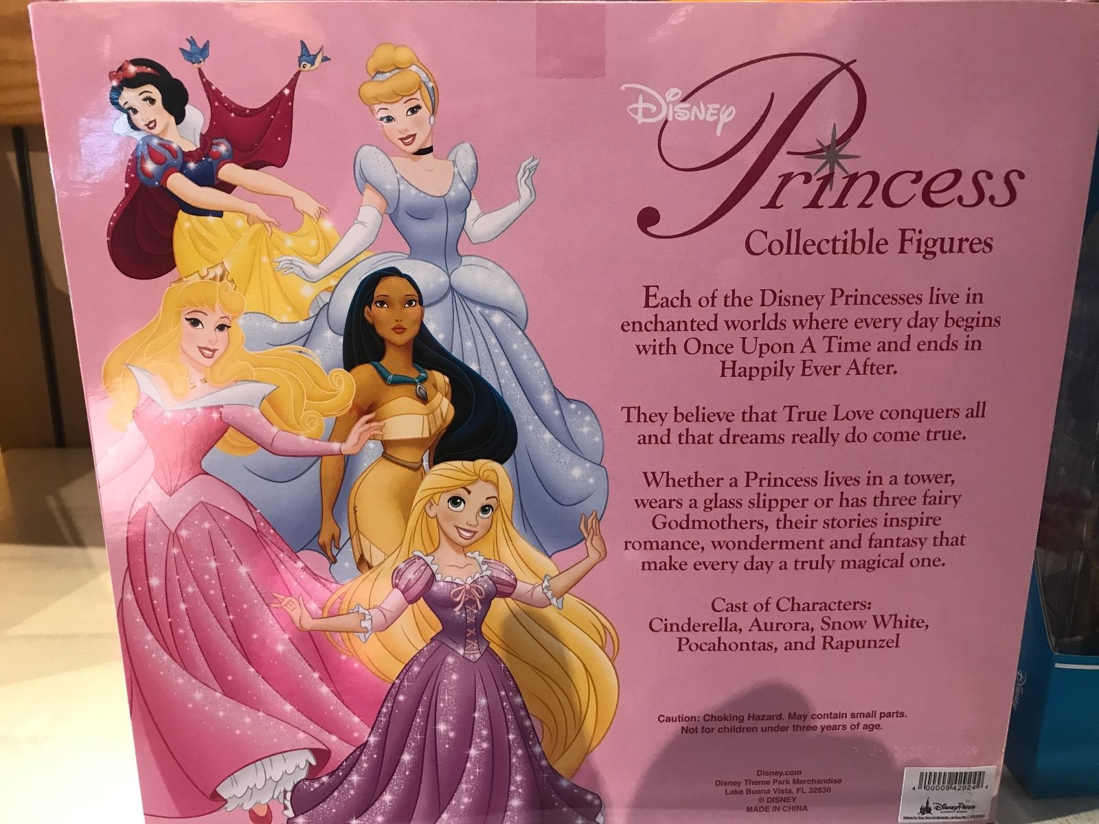 Walt Disney World Parks Exclusive Figure Set Disney Princess Figurine New