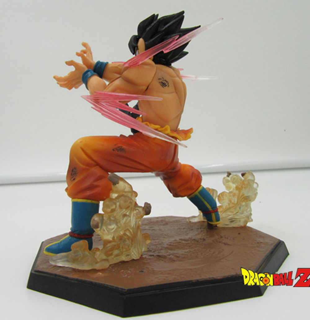 Dragon Ball Z Son Goku KAMEHAMEHA PVC Figure 15cm Anime Toy Doll Hobbies Gift