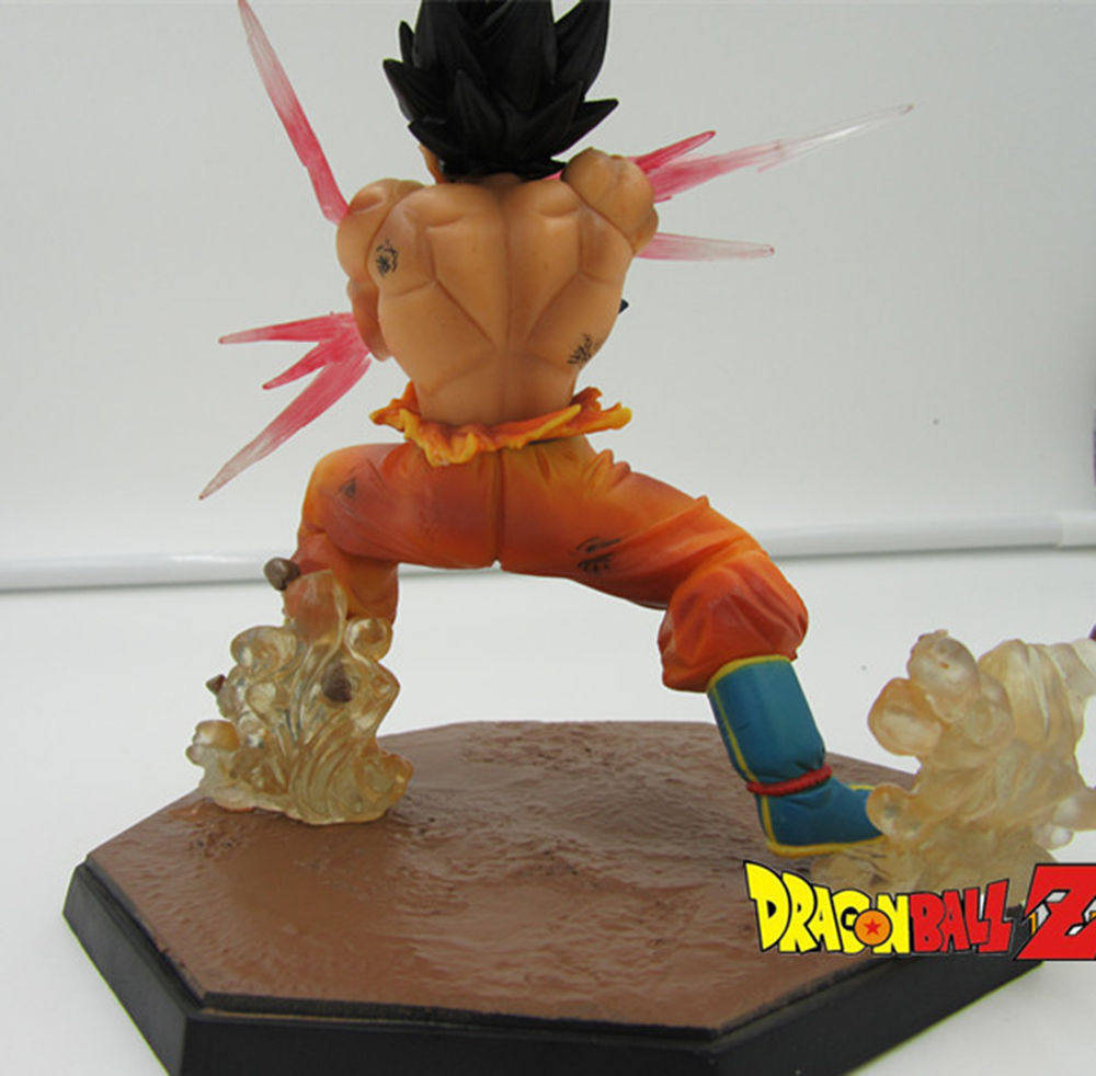 Dragon Ball Z Son Goku KAMEHAMEHA PVC Figure 15cm Anime Toy Doll Hobbies Gift