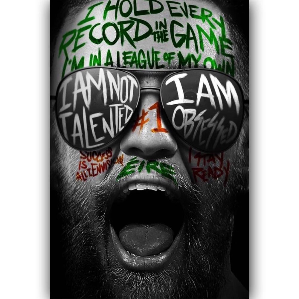 UFC New Conor McGregor UFC Custom Art Silk Poster 24x36inch