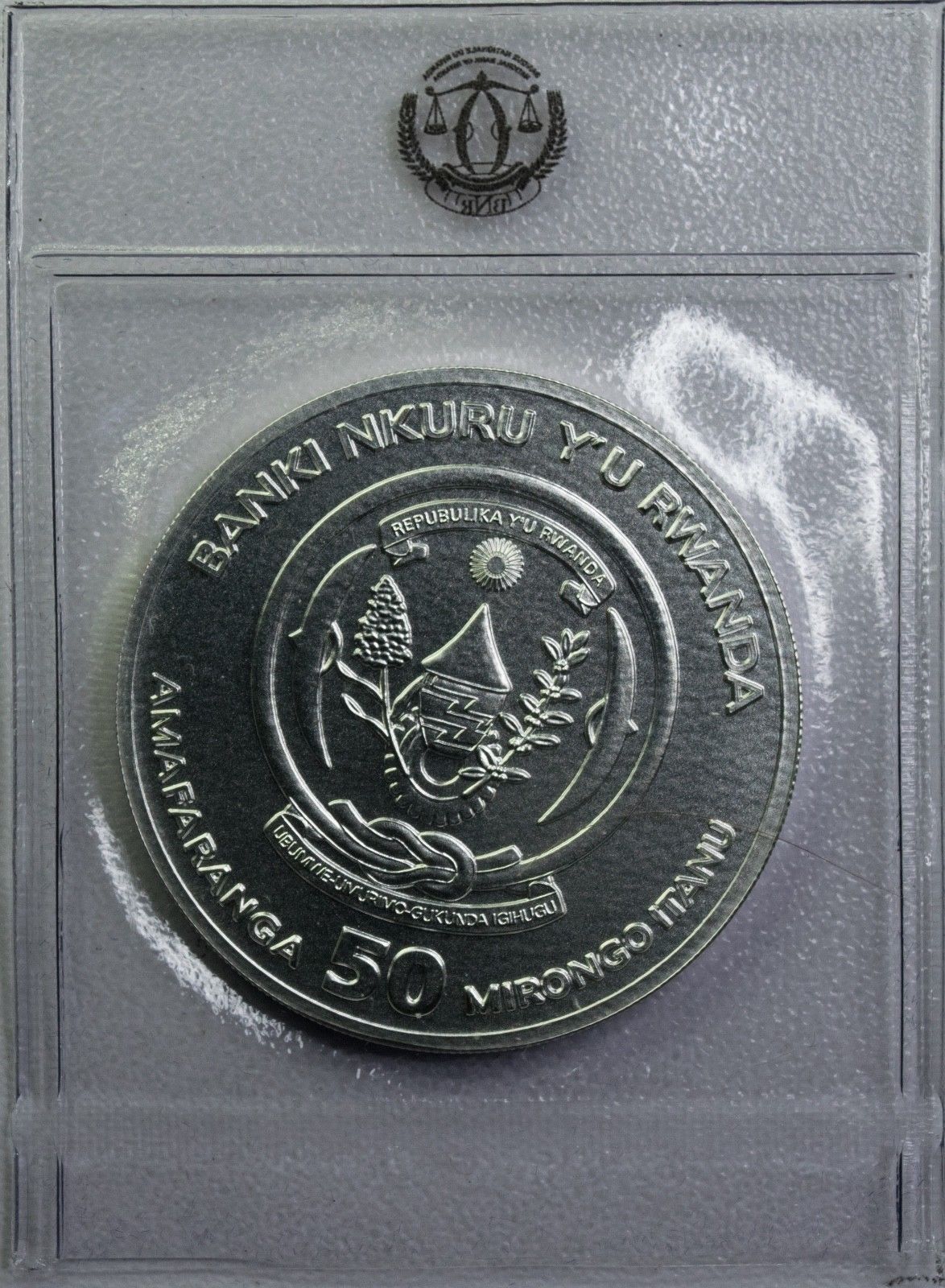 2016 Rwanda Meerkat 1oz silver - Mint sealed