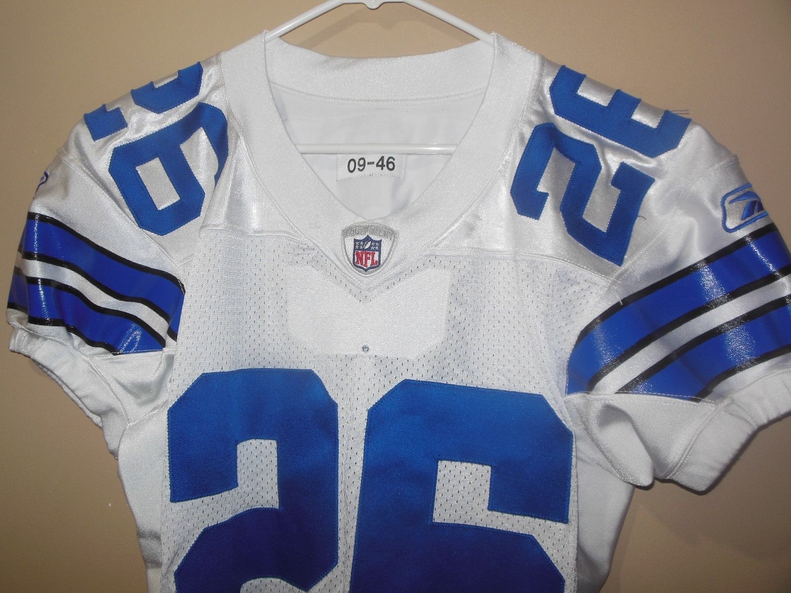 DALLAS COWBOYS GAME USED  NFL FOOTBALL JERSEY