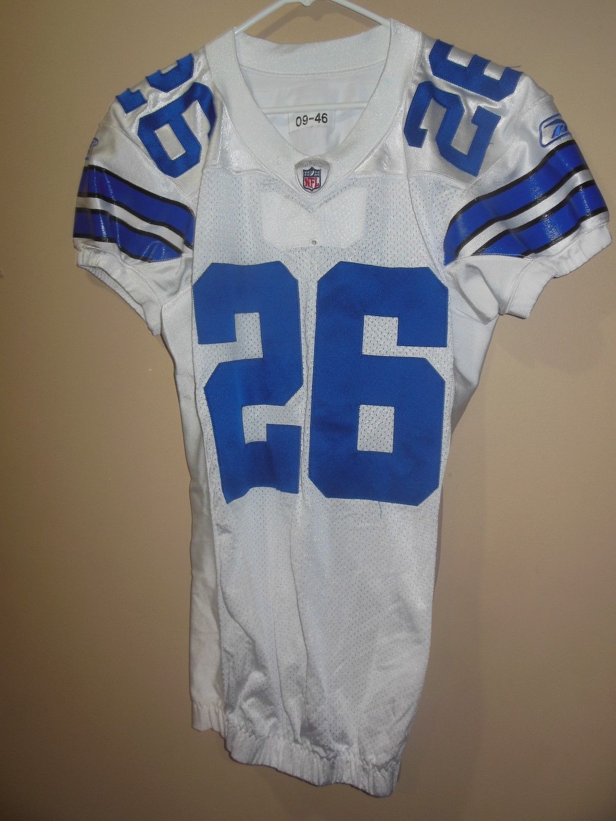 DALLAS COWBOYS GAME USED  NFL FOOTBALL JERSEY