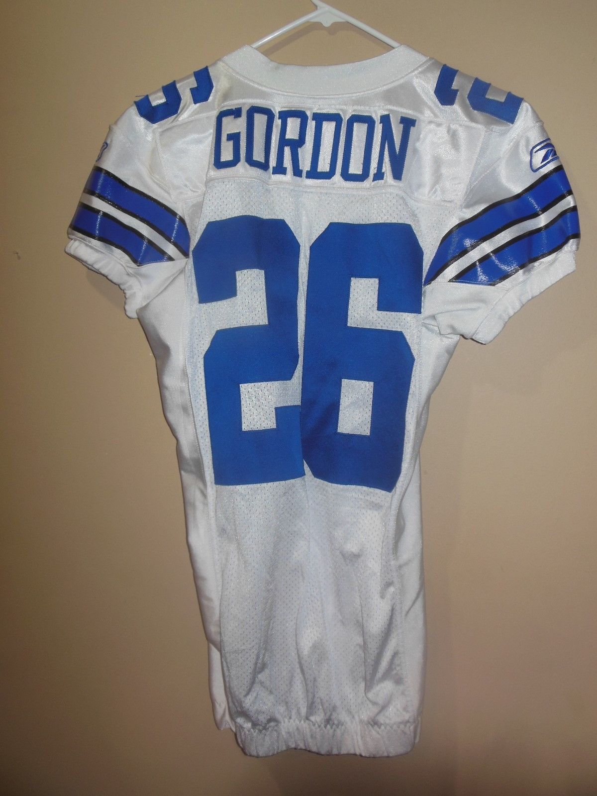 DALLAS COWBOYS GAME USED  NFL FOOTBALL JERSEY